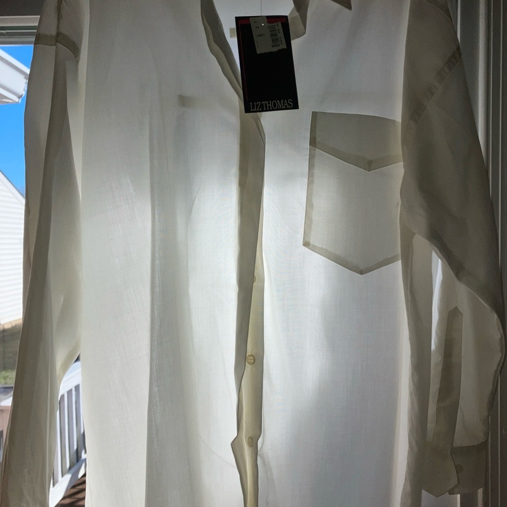 White Button Down Shirt for Women